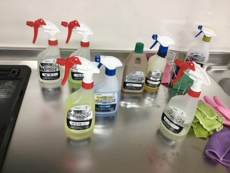 ハウスクリーニングの洗剤は本当に安全？